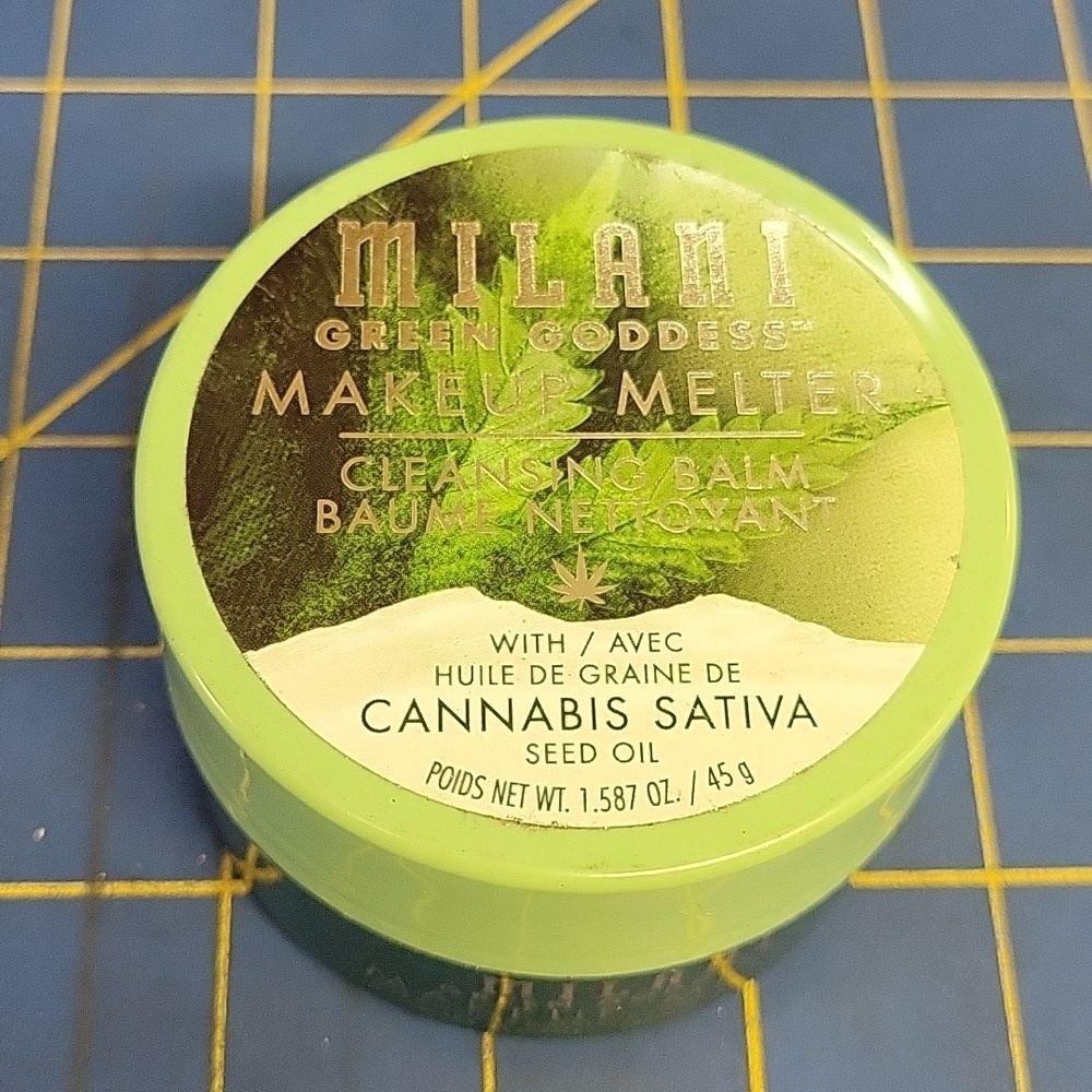 Milani Green Goddess NIB Makeup Melter Cleansing Balm 44g Jar New